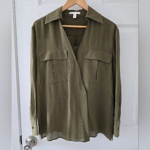 Hugo Boss Button-Up Shirt with Camisole